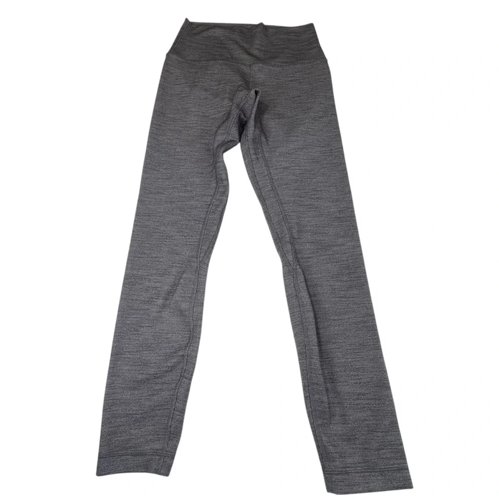 Lululemon Align Legging Women's Size 6 Gray Stretch High-Rise Pant 24" Yoga Gym - Picture 1 of 11